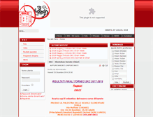 Tablet Screenshot of karatechiari.com